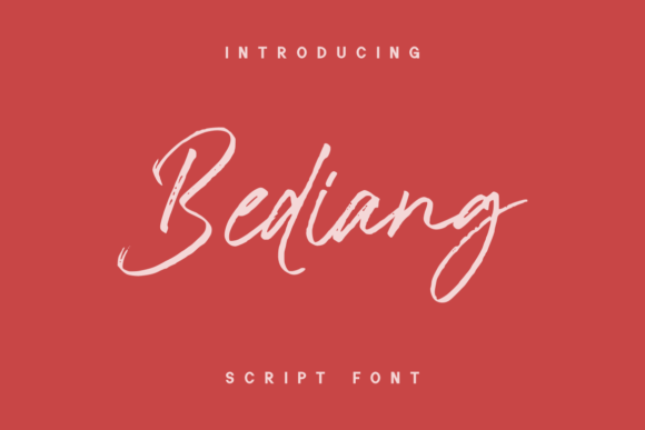 Bediang Font Review: A Quirky Script Amp for Creative Projects