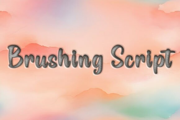 Brushing Script: A Script Amp Fonts Review for Modern Publishing