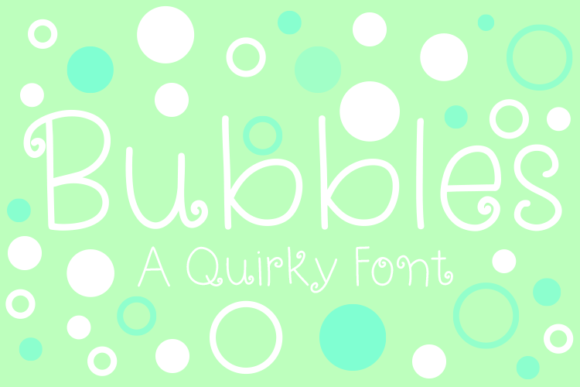 Bubbles Embroidery Font Review for Real Projects