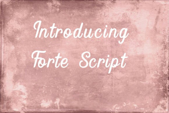 Forte Script Fonts: A Creative Script Amp Review