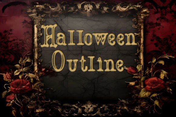 Halloween Outline Fonts: A Script Amp Review for Crafters
