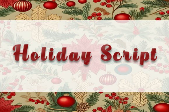 Holiday Script Fonts Review for Brand Identity