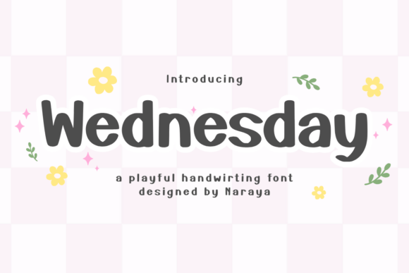 Wednesday: A Playful Freebies Font for Bold Branding